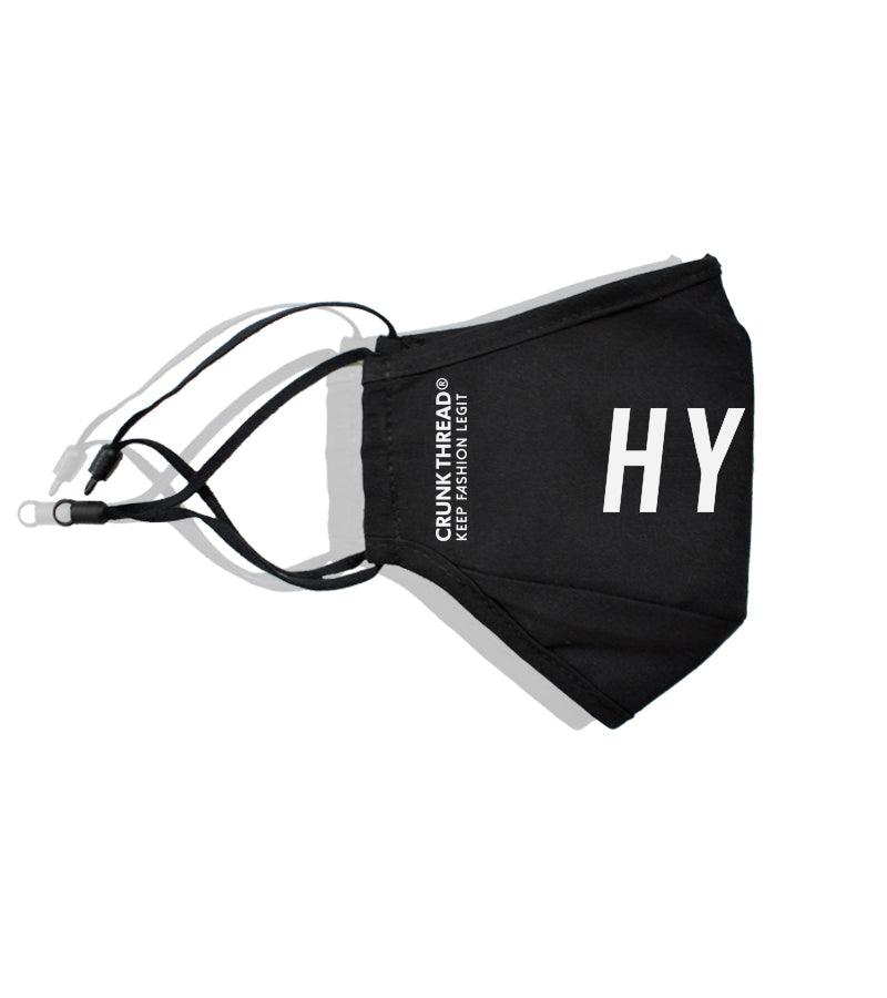 Hype Face Mask With Nose Clip & Adjustable Ear Loop - Crunk Thread