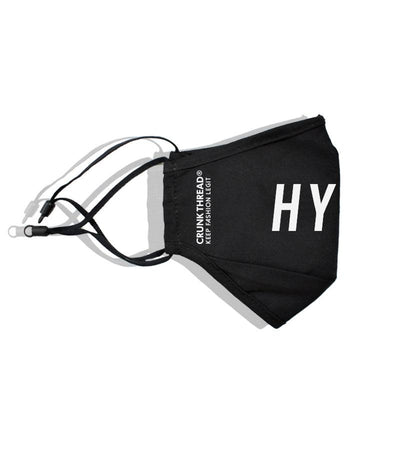 Hype Face Mask With Nose Clip & Adjustable Ear Loop - Crunk Thread