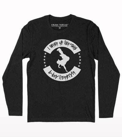Bboy lifestyle full sleeve T-shirt - Crunk Thread