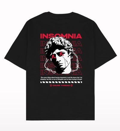 Insomnia Oversized T-shirt - Crunk Thread