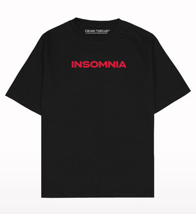 Insomnia Oversized T-shirt - Crunk Thread