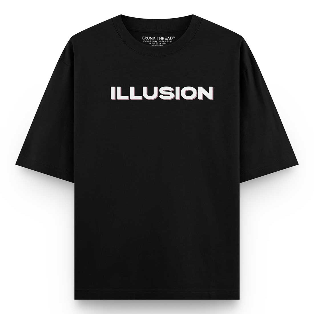 Idiot box Illusion Oversized T-shirt