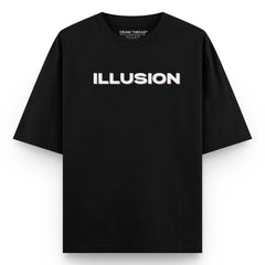 Idiot box Illusion Oversized T-shirt