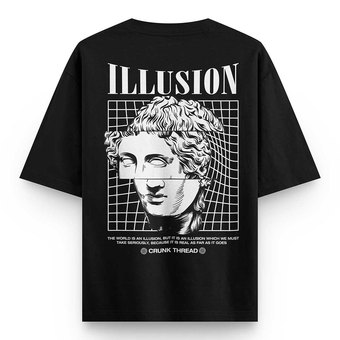Illusion Oversized Fit T-shirt