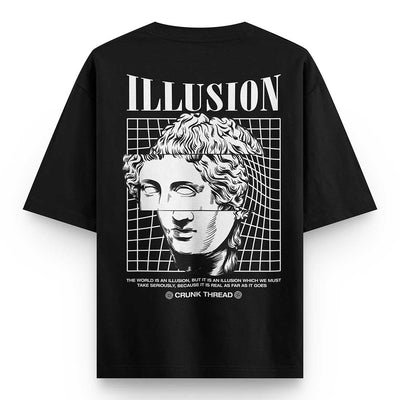 Illusion Oversized Fit T-shirt