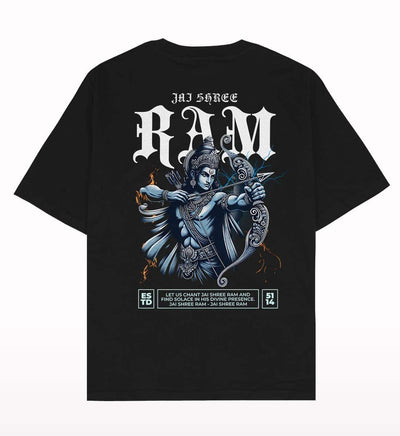 Jai Shree Ram Oversized T-shirt - Crunk Thread