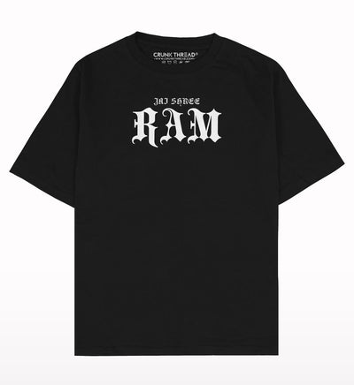 Jai Shree Ram Oversized T-shirt - Crunk Thread
