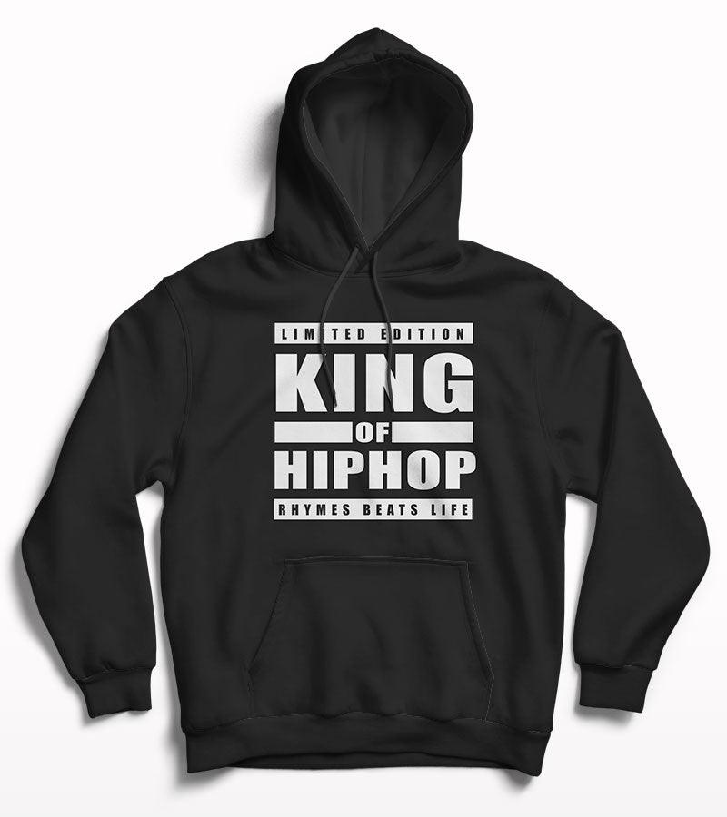 King OF Hip Hop Men's Printed Hoodie - Crunk Thread