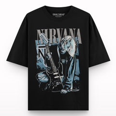 Kurtcobainoversizedt-shirt - Crunk Thread