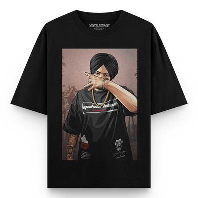 Legend Sidhu Moosewala Oversized T-shirt