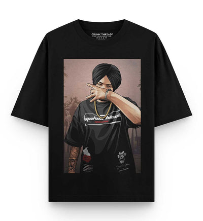 Legend Sidhu Moosewala Oversized T-shirt