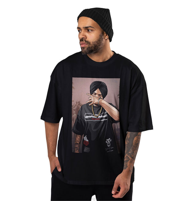 Legend Sidhu Moosewala Oversized T-shirt