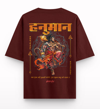 Lord Hanuman Oversized T-Shirt