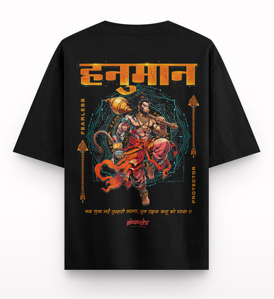 Lord Hanuman Oversized T-Shirt