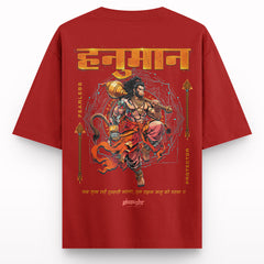 Lord Hanuman Oversized T-Shirt