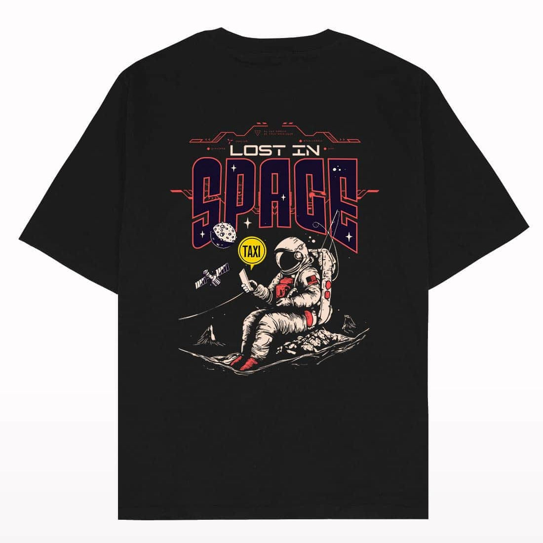 Lost In Space Oversized T-shirt - Crunk Thread