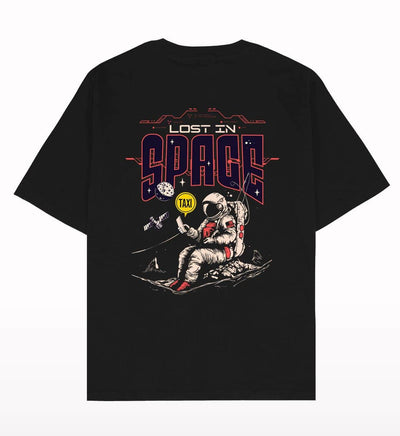 Lost In Space Oversized T-shirt - Crunk Thread