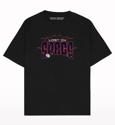 Lost In Space Oversized T-shirt - Crunk Thread