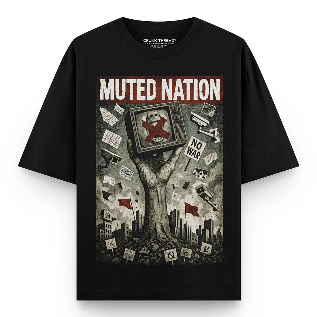 Muted Nation Oversized T-shirt