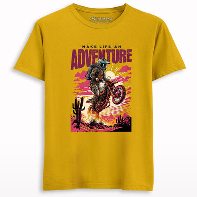 Make life an adventure T-shirt - Crunk Thread