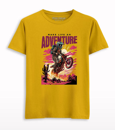 Make life an adventure T-shirt - Crunk Thread