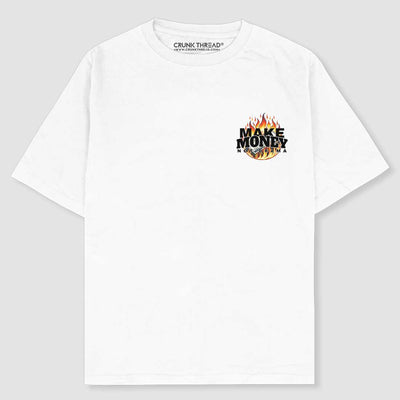 Make Money Not Drama Oversized T-shirt - Crunk Thread