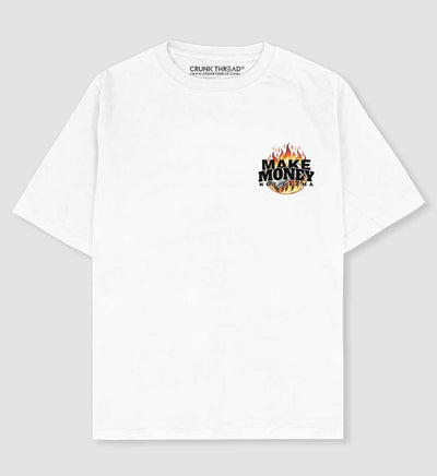 Make Money Not Drama Oversized T-shirt - Crunk Thread