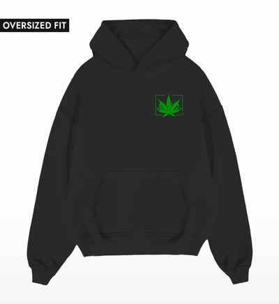 Marijuana Time Oversized Hoodie - Crunk Thread