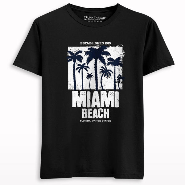 Miami Beach T-shirt - Crunk Thread