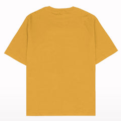 Unisex Oversized Plain Mustard T-shirt