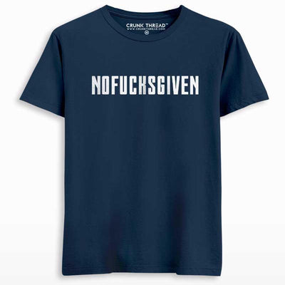 NOFUCKSGIVEN Printed T-shirt - Crunk Thread