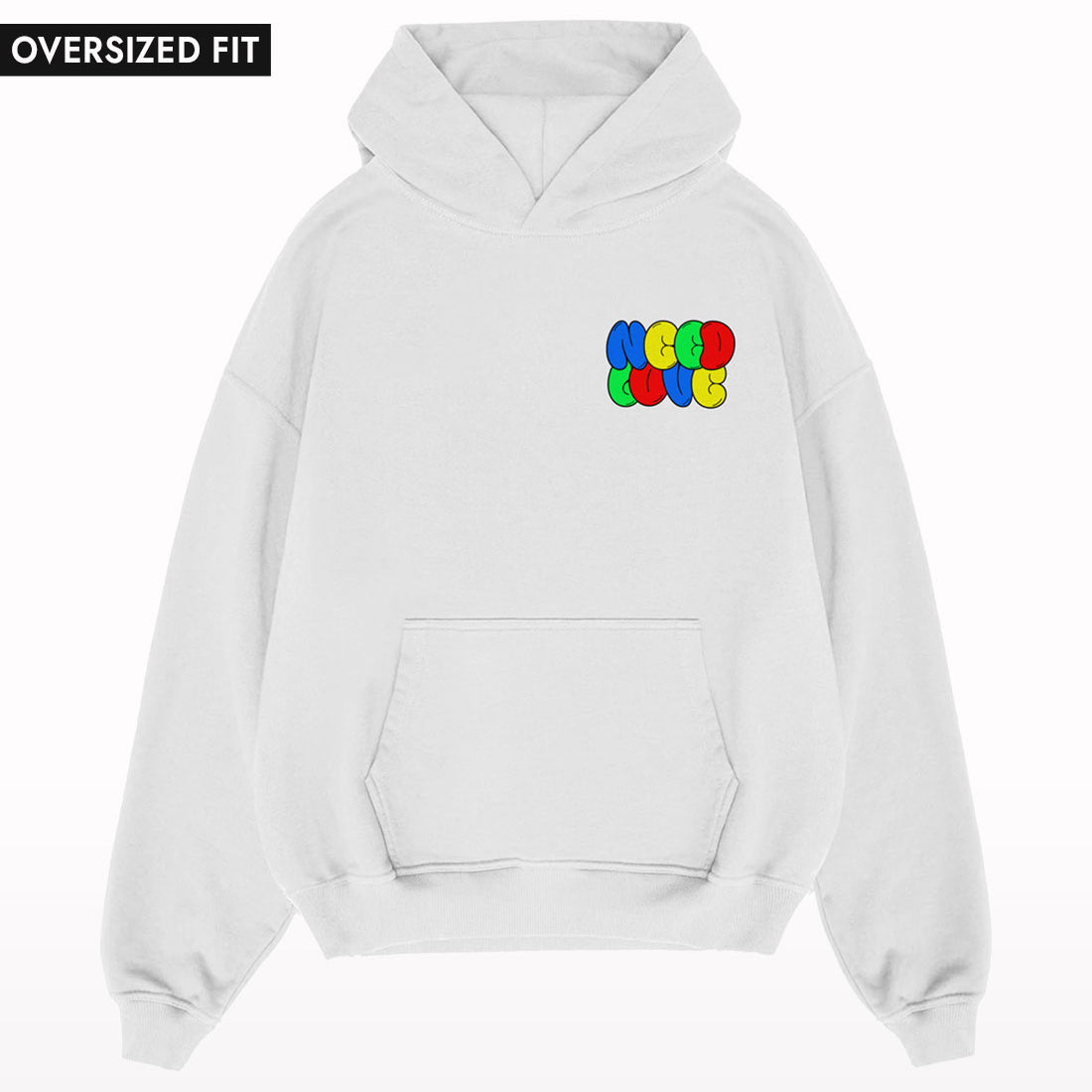 Need Love Oversized Hoodie - Crunk Thread