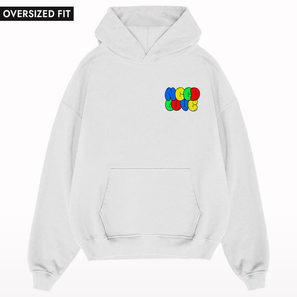 Need Love Oversized Hoodie - Crunk Thread
