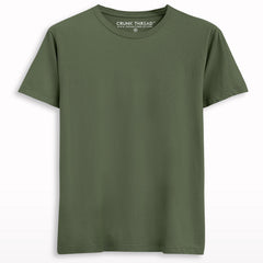 Plain Olive Green T-shirt