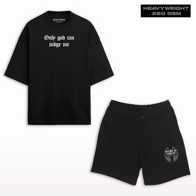 Only God Can Judge Me Oversized Co-Ords - Crunk Thread