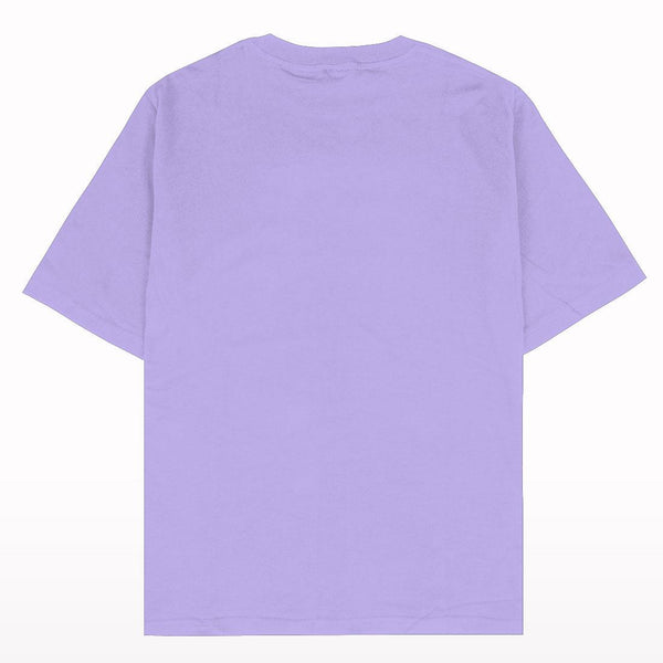 Unisex Oversized Plain Lavender T-shirt - Crunk Thread
