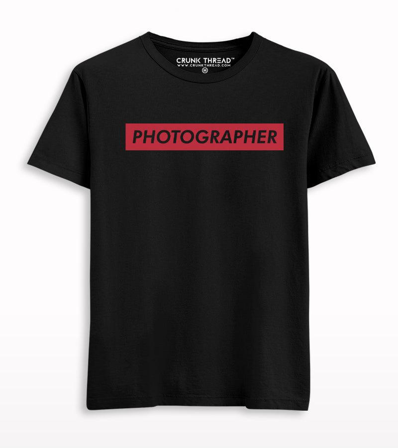 Photographer Printed T-shirt - Crunk Thread