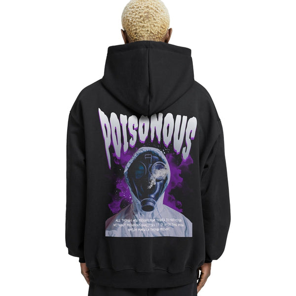 Poisonous Relaxed Fit Drop Shoulder Hoodie - Crunk Thread