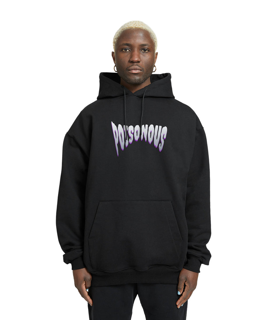 Poisonous Relaxed Fit Drop Shoulder Hoodie - Crunk Thread