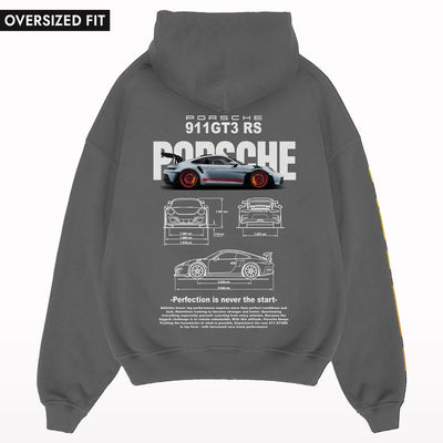 PORSCHE-OVERSIZED-HOODIE-BACK-DARK-GREY - Crunk Thread