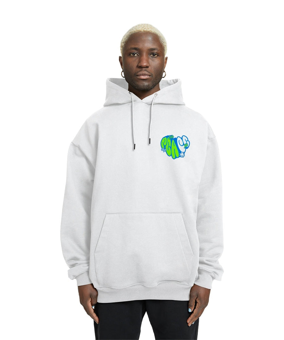 Peace Relaxed Fit Drop Shoulder Hoodie - Crunk Thread