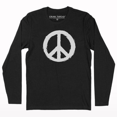 Peace full sleeve T-shirt - Crunk Thread
