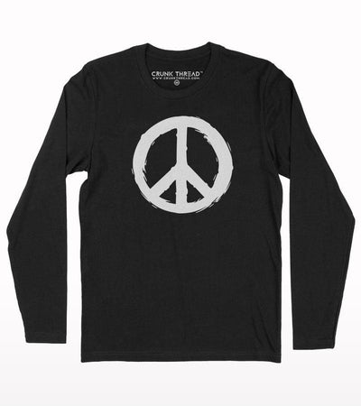 Peace full sleeve T-shirt - Crunk Thread
