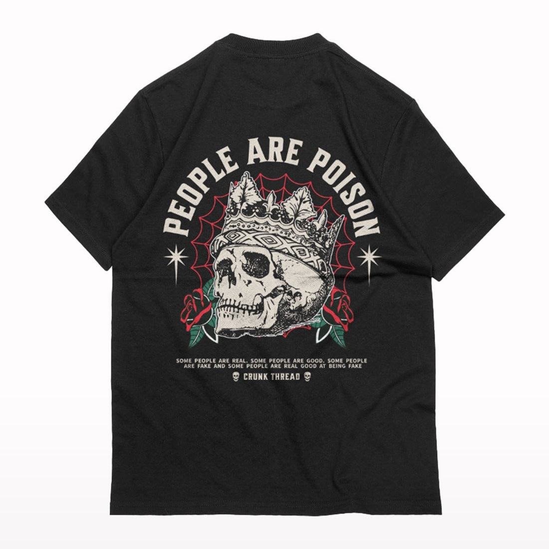 People are poison Oversized T-shirt - Crunk Thread