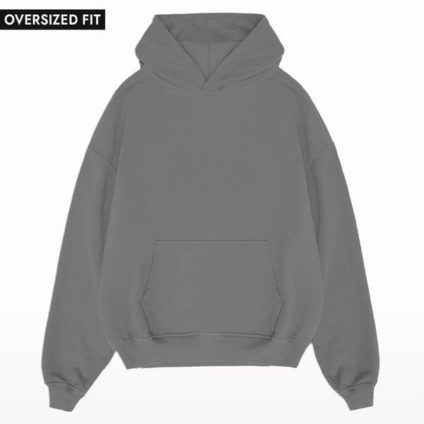 Plain Oversized Hoodie - Crunk Thread