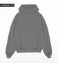 Plain Dark Grey Oversized Hoodie