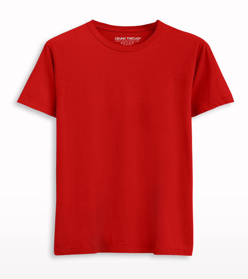 Plain Regular Fit Classic T-shirt