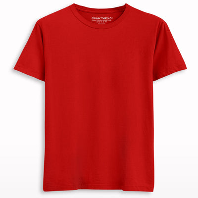 Plain Regular Fit Classic T-shirt