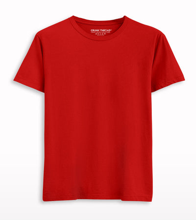 Plain Regular Fit Classic T-shirt