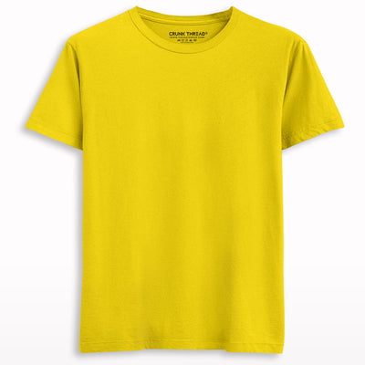 Plain Regular Fit Classic T-shirt